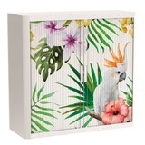 Artikelbild 1 für PAPERFLOW easyOffice Tropical Rollladenschrank 60660 2 Fachböden 110,0 x 41,5 x 104,0 cm, Artikelnummer 210699