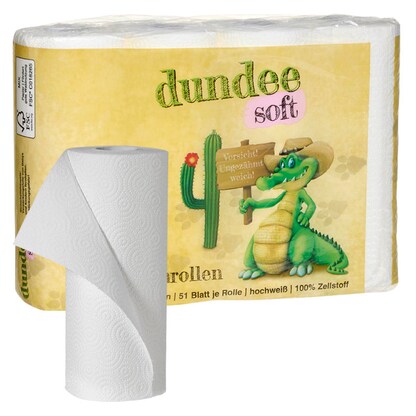 Artikelbild 8 für dundee Küchenrollen 3-lagig, 4 Rollen, Artikelnummer 528627