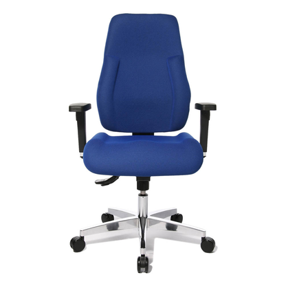 Artikelbild 9 für Topstar Bürostuhl Point 91, PI99GBC6 Stoff blau, Gestell alu, Artikelnummer 324772