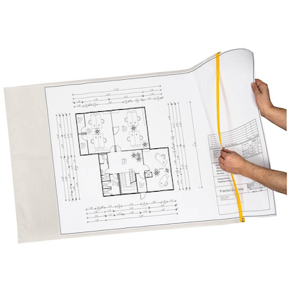 Artikelbild 2 für EICHNER Planschutztaschen transparent/gelb, 10 St., Artikelnummer 322174