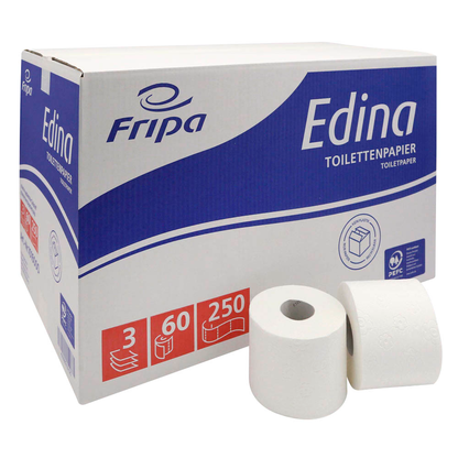 Artikelbild 18 für FRIPA Toilettenpapier Edina 3-lagig, 60 Rollen, Artikelnummer 259829