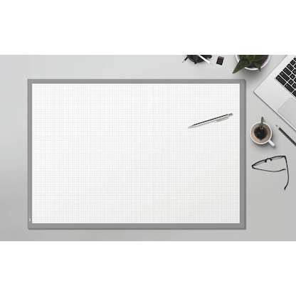 Artikelbild 9 für SIGEL Schreibtischunterlage Squared weiß/grau Papier 59,5 x 41,0 cm, 30 Blatt, Artikelnummer 640039