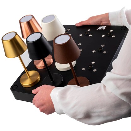 Artikelbild 2 für APS Ladestation für Tischlampen schwarz, Artikelnummer 651009