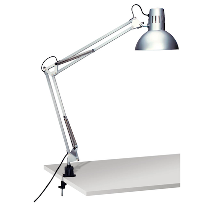 Artikelbild für MAUL MAULstudy Schreibtischlampe silber mit Tischklemme, Artikelnummer 911503