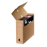Artikelbild 1 für 10 Cartonia Archivboxen braun 8,3 x 34,0 x 25,2 cm, Artikelnummer 810929