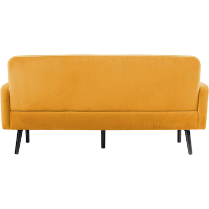 Artikelbild 4 für meet powered by PAPERFLOW 3-Sitzer Sofa LISBOA safran schwarz Stoff, 1 St., Artikelnummer 851044