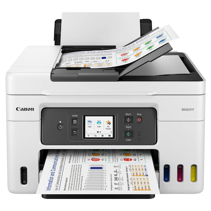 Artikelbild 10 für AKTION: Canon MAXIFY GX4050 4 in 1 Tintenstrahl-Multifunktionsdrucker grau mit 30 Euro CashBack, Artikelnummer 848467