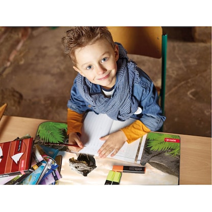 Artikelbild 3 für ROTH Schreibtischunterlage Tyrannosaurus bunt Kunstleder 59,0 x 39,0 cm, 1 St., Artikelnummer 580867