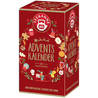 Artikelbild 6 für TEEKANNE Adventskalender 24 Portionen, Artikelnummer 666889