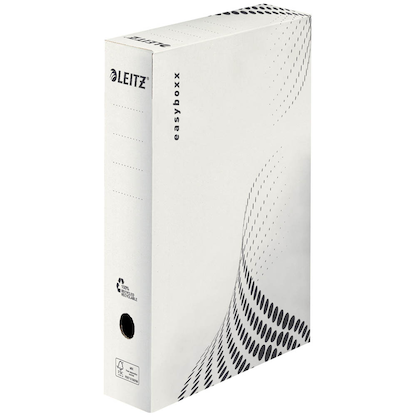 Artikelbild für AKTION: 25 LEITZ Archivboxen easyboxx weiß 8,0 x 35,0 x 25,0 cm mit Prämie nach Registrierung, Artikelnummer 667788