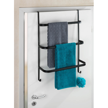 Artikelbild 3 für WENKO Handtuchhalter Irpinia schwarz, Artikelnummer 665077