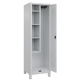 Artikelbild 1 für CP Putzmittelschrank Classic Plus 080110-00 S10024 lichtgrau 60,0 x 50,0 x 195,0 cm, aufgebaut, Artikelnummer 175309