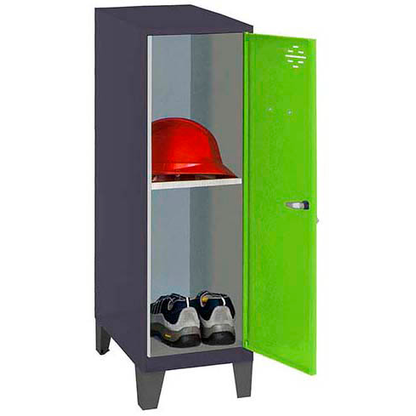 Artikelbild für Simonrack Spind SIMONLOCKER DISM anthrazit, grün 8425437120800, 1 Schließfach 30,0 x 50,0 x 101,5 cm, Artikelnummer 355919