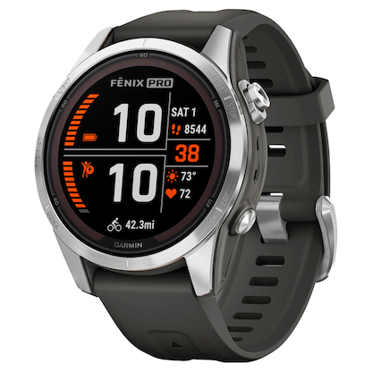 Artikelbild für GARMIN fēnix 7S Pro Smartwatch schwarz, silber, Artikelnummer 457867