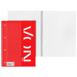 Artikelbild 1 für VON LEITZ Collegeblock kariert DIN A4 mit Randlinie (innen), 1 St., Artikelnummer 636128