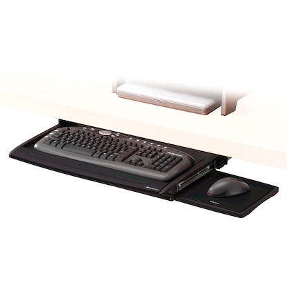 Artikelbild 3 für Fellowes Tastaturauszug mit Mausablage schwarz, Artikelnummer 576702