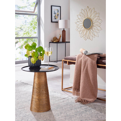 Artikelbild 4 für WOHNLING Beistelltisch Eisen gold 40,0 x 40,0 x 45,0 cm, Artikelnummer 166369