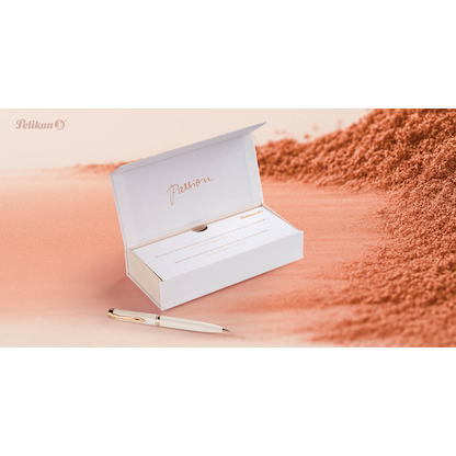 Artikelbild 5 für Pelikan Kugelschreiber Souverän K600 weiß/rose-gold, Schreibfarbe: schwarz, 1 St., Artikelnummer 688758