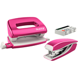 Artikelbild 1 für AKTION: LEITZ Locher und Heftgeräte Set NeXXt WOW pink mit Prämie nach Registrierung, Artikelnummer 820377