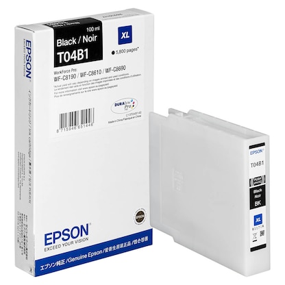 Artikelbild 8 für EPSON T04B1XL schwarz Druckerpatrone, Artikelnummer 614110