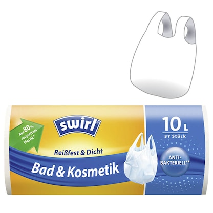 Artikelbild 10 für swirl® Kosmetikbeutel 4341 10,0 l weiß, 37 St., Artikelnummer 655492