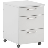 Artikelbild 1 für MÖBELPARTNER 1500 Rollcontainer lichtgrau 3 Auszüge 41,0 x 49,6 x 60,1 cm, Artikelnummer 184063
