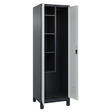 Artikelbild 1 für CP Putzmittelschrank Classic Plus 080110-00 S10034 anthrazitgrau, lichtgrau 60,0 x 50,0 x 195,0 cm, aufgebaut, Artikelnummer 175616