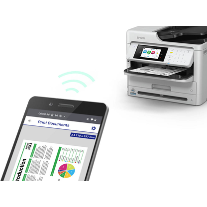 Artikelbild 24 für EPSON WorkForce Pro WF-M5899DWF 4 in 1 Tintenstrahl-Multifunktionsdrucker grau, Artikelnummer 192736