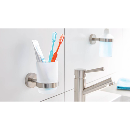 Artikelbild 11 für tesa Zahnputzbecher MOON silber, weiß, Artikelnummer 554594