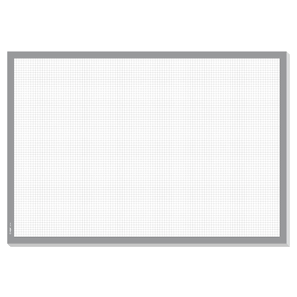 Artikelbild 2 für SIGEL Schreibtischunterlage Squared weiß/grau Papier 59,5 x 41,0 cm, 30 Blatt, Artikelnummer 640039
