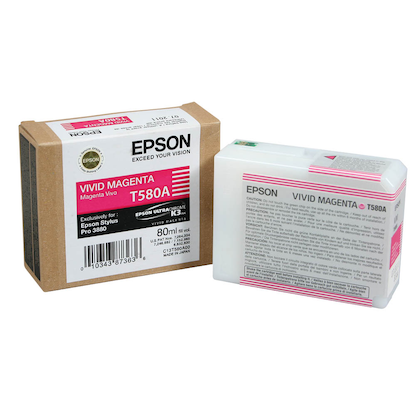 Artikelbild 10 für EPSON T580A vivid magenta Druckerpatrone, Artikelnummer 445650