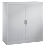 Artikelbild 1 für CP Omnispace Rollladenschrank silber 2 Fachböden 120,0 x 42,0 x 123,0 cm, Artikelnummer 412041