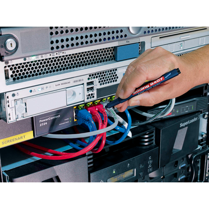 Artikelbild 2 für edding 8407 Kabelmarker farbsortiert 0,3 mm, 4 St., Artikelnummer 488926