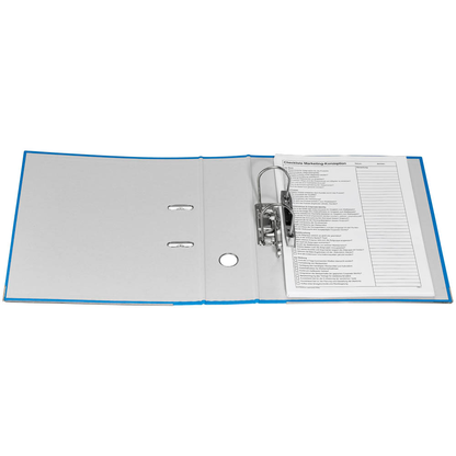 Artikelbild 6 für office discount Umwelt Ordner blau Karton 8,0 cm DIN A4, Artikelnummer 153957