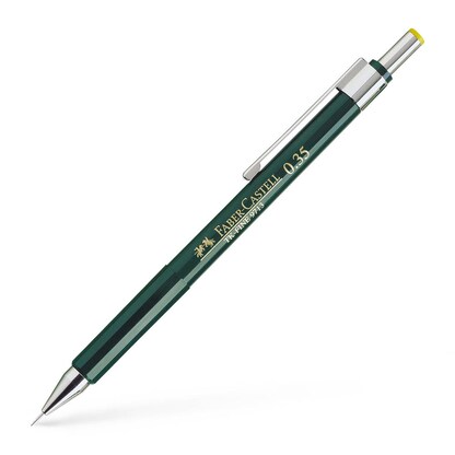 Artikelbild 2 für FABER-CASTELL TK® FINE Druckbleistift grün HB 0,35 mm, 1 St., Artikelnummer 907523