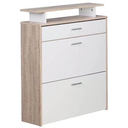 Artikelbild 10 für WOHNLING Schuhschrank, WL1.794 sonoma-eiche 3 Fachböden 80,0 x 24,0 x 95,0 cm, Artikelnummer 906101