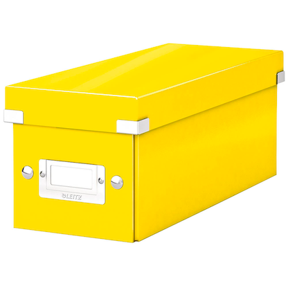 Artikelbild für AKTION: LEITZ CD-/DVD-Box Click & Store gelb, 1 St. mit Prämie nach Registrierung, Artikelnummer 916799