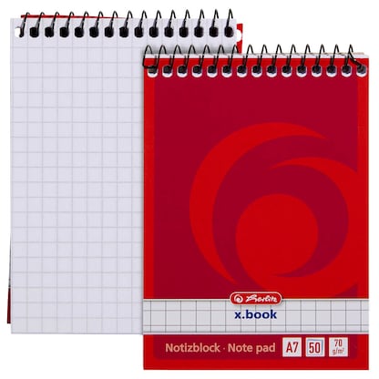 Artikelbild für herlitz Collegeblock x.book kariert DIN A7 ohne Rand, 1 St., Artikelnummer 574029