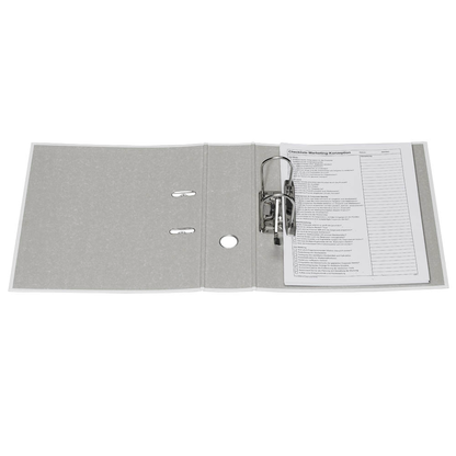 Artikelbild 5 für AKTION: bene No.1 POWER Ordner weiß Kunststoff 8,0 cm DIN A4, Artikelnummer 989970