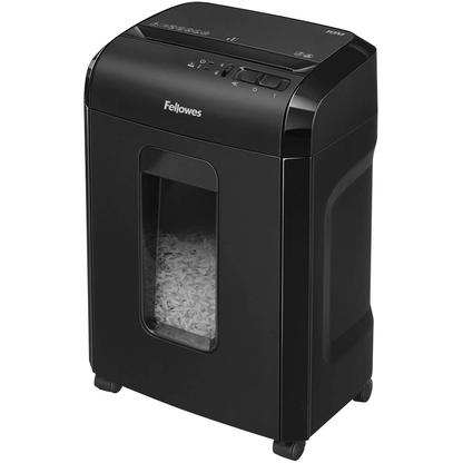 Artikelbild 3 für Fellowes Powershred 10M Aktenvernichter mit Partikelschnitt P-5, 2 x 12 mm, bis 10 Blatt, schwarz, Artikelnummer 156267