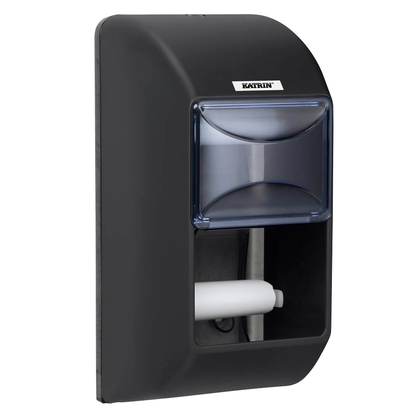 Artikelbild 7 für KATRIN Toilettenpapierspender 104452 schwarz Kunststoff, Artikelnummer 865164
