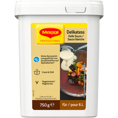 Artikelbild 3 für Maggi® Helle Sauce 750,0 g, Artikelnummer 610369
