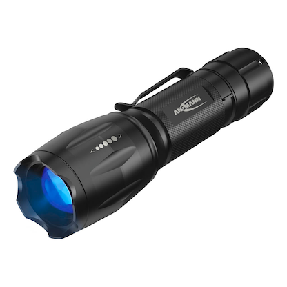 Artikelbild 3 für ANSMANN Action 400 UV LED Taschenlampe schwarz 5,0 cm, 4.200 Lux, 90 Lumen, 3 W, Artikelnummer 629457