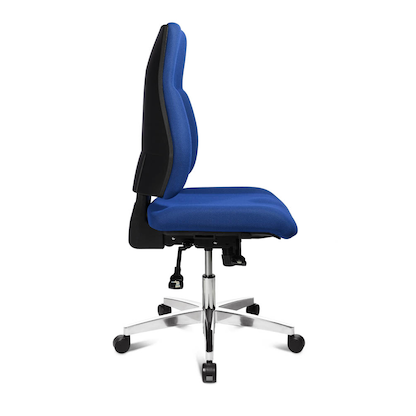 Artikelbild 5 für Topstar Bürostuhl Point 91, PI99GBC6 Stoff blau, Gestell alu, Artikelnummer 324772