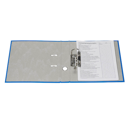 Artikelbild 5 für AKTION: bene No.1 POWER Ordner blau Kunststoff 4,5 cm DIN A4, Artikelnummer 990044