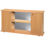 Artikelbild 1 für HAMMERBACHER Sideboard SB2T, VSB2T/6/6/SG buche 166,1 x 44,8 x 84,0 cm, Artikelnummer 864658