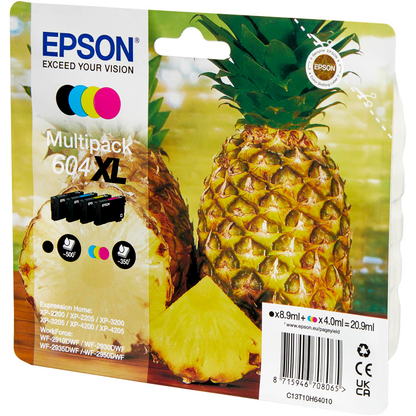 Artikelbild 4 für EPSON 604XL/T10H64 schwarz, cyan, magenta, gelb Druckerpatronen, 4er-Set, Artikelnummer 784732