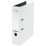 Artikelbild 1 für VON LEITZ Ordner weiß Karton 8,0 cm DIN A4, Artikelnummer 635689