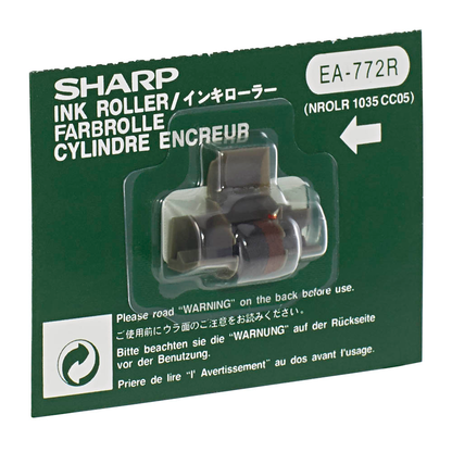 Artikelbild 2 für SHARP EA772R (Gruppe 745) schwarz/rot Farbrolle, Artikelnummer 883165