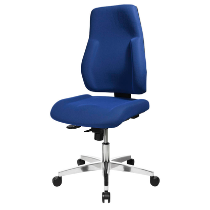 Artikelbild 3 für Topstar Bürostuhl Point 91, PI99GBC6 Stoff blau, Gestell alu, Artikelnummer 324772